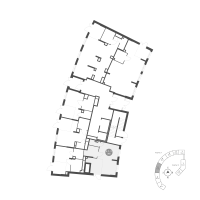 К. пом № В-11-1.3 Корп.: 1.10.1 , Секция 3  в ЖК Ягодное Река Парк