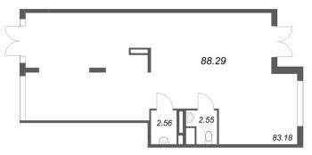 К. пом № Н.121128 Корп.: 14.8 , Секция 2  в ЖК Ясно.Янино