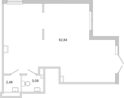 К. пом № Н.181255 Корп.: 3.5 Уч. Австралия , Секция 3  в ЖК ЮгТаун