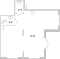 К. пом № Н.181252 Корп.: 3.5 Уч. Австралия , Секция 3  в ЖК ЮгТаун
