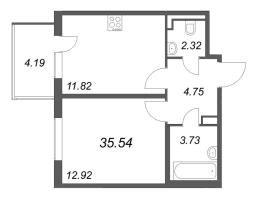 1 ккв № 171 Корп.: 1 Уч. Канада , Секция 7  в ЖК ЮгТаун